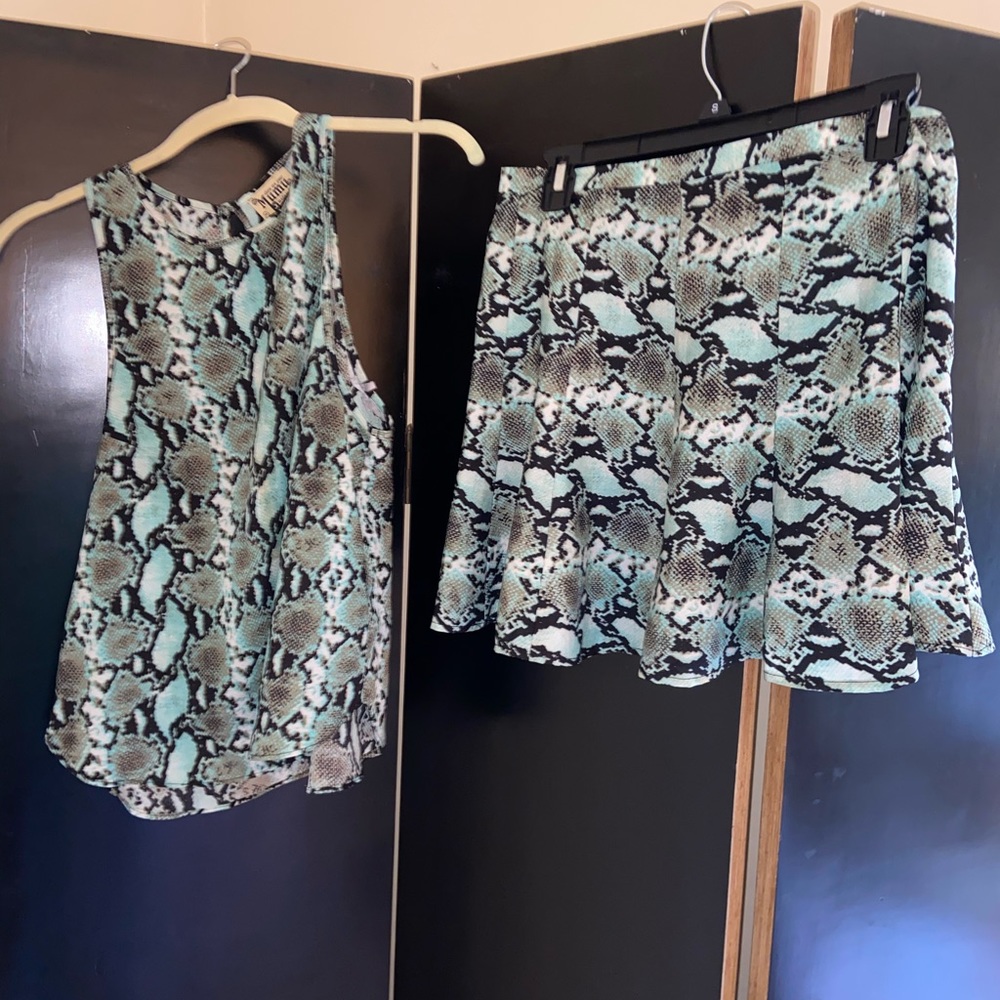 Show me your mummy skirt and top set